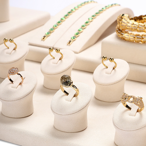 Bộ trưng bày trang sức chuyên nghiệp DIGU dành cho nhẫn, vòng tay và bộ sưu tập cao cấp, chất lượng cao, sang trọng, giá đỡ trưng bày cửa sổ - Product Image 4