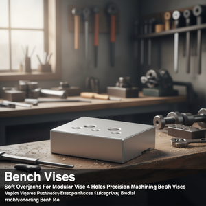 Soft Overjaws For Modular Vise 4 Holes Precision Machining <b>Bench</b> Vises - Product Image 3