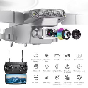 Drone E88 avec Wifi FPV 1080P 4K HD Double caméra RC Quadricoptère sans balais Hot 13 Minutes Mini RC Pliable longue portée Cadeau E88 UAV - Product Image 6