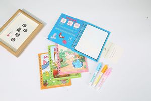 Buntes Magisches Wasser-Malbuch Schreib- und Kritzelbuch mit Zauberstift Ma - Product Image 5