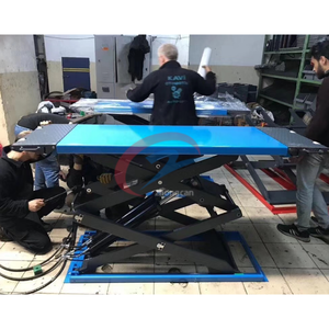 Ascenseur hydraulique de ciseaux de voiture de 1.8m 3000kg 4000kg à vendre équipement de levage automatique de voiture de garage mobile debout libre - Product Image 4