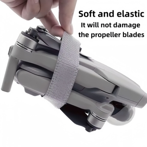 Correa de Sujeción para Hélices de Dron, Compatible con Mavic <span class=keywords><strong>Mini</strong></span>/Air <span class=keywords><strong>2</strong></span>/Mavic <span class=keywords><strong>2</strong></span> Pro, Material de Nailon y Poliéster - Product Image 3