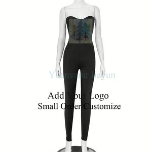 Mono deportivo para mujer con espalda cruzada, sin mangas, para gimnasio, atlético, de una pieza, sexy - Product Image 6