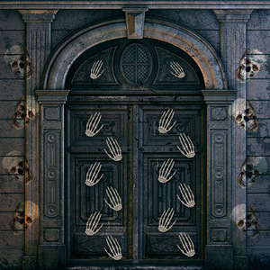 DAMAI Halloween Skeleton Hand Claw Bone Rack Ghost House Supplies Props Party Horror Trick Decoration - Product Image 3