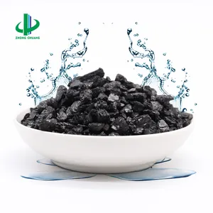 Charbon actif égyptien Agent chimique auxiliaire charbon actif de qualité alimentaire. Granule noir de qualité industrielle