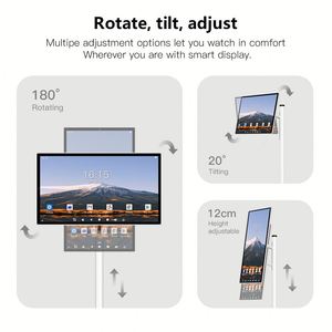 Televisor Inteligente con Pantalla Táctil Android, Pantalla LCD de 24 Pulgadas, Portátil, Inalámbrico, Enrollable, con Pantalla Táctil Móvil - Product Image 2