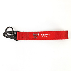 NBA <span class=keywords><strong>USA</strong></span>バスケットボールチームのロゴイーグルビークフックキーチェーン耐久性のあるマルチカラー織りストラップ手首ストラップ吊りロープ屋外キーチェーン - Product Image 3