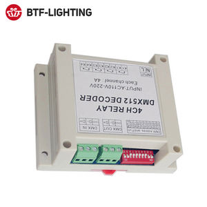 Decodificador de interruptor de controlador de relé <span class=keywords><strong>Dmx</strong></span> 3P 4A de alto voltaje 4Ch Dmx512 de - Product Image 3