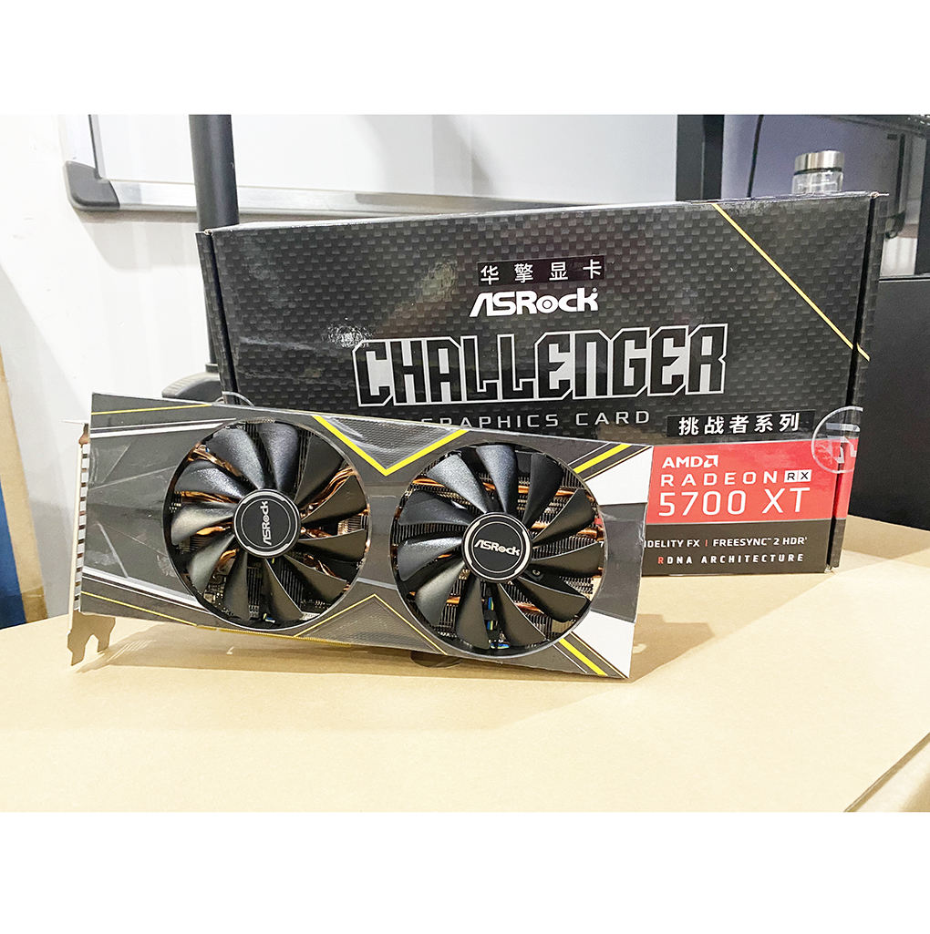 Used RX 5700 XT 8GB Graphics Card 3DP+1HD 1795mhz-1905mhz