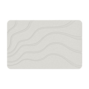 BLUEMANOR Tapete De Baño De Piedra, Ultra Absorbente