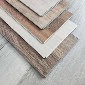 Suelo SPC de núcleo rígido, compuesto de piedra y plástico, resistente al agua, diseño moderno y liso, resistente al desgaste, con diseño gráfico. - Product Image 5