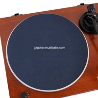 Nouveau coloré HiFi musique 12 ''PU LP tapis antidérapant haute qualité disque vinyle tourne-disque lecteur tapis antidérapant conception douce tapis antidérapant en liège