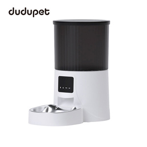 Comedero Automático para Mascotas Dudupet, Redondo y Grande, con Temporizador, Control Inteligente por Aplicación, para Perros y Gatos, Diseño Desmontable - Product Image 1