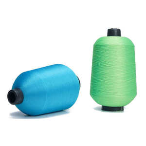 Fil de polyester à haute élasticité 75D/2 pour chaussettes à tricoter 100% haute solidité des couleurs sans fil de rupture de fil - Product Image 1