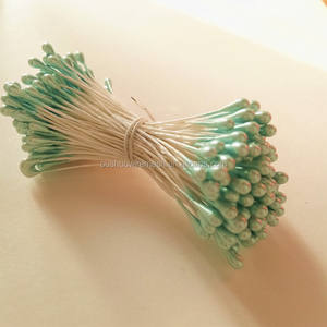 Fournitures <span class=keywords><strong>de</strong></span> <span class=keywords><strong>fleuriste</strong></span> étamines <span class=keywords><strong>de</strong></span> fleurs artificielles en perles blanches <span class=keywords><strong>de</strong></span> bonne qualité pour l'artisanat <span class=keywords><strong>de</strong></span> fleurs et couronnes - Product Image 6