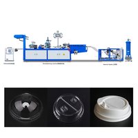 Machine de thermoformage entièrement automatique pour la fabrication de plaques en plastique jetables et de couvercles pour gobelets alimentaires