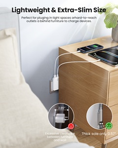 <span class=keywords><strong>Chargeur</strong></span> mural ultra fin pliable HNT 65W PD+QC+PPS à double port, charge rapide pour <span class=keywords><strong>iPhone</strong></span>, <span class=keywords><strong>chargeur</strong></span> d'ordinateur portable - Product Image 4