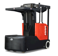 Chariot élévateur à palettes électrique 4x4 YCMG 1,5 tonne 2 tonnes, batterie lithium 24V, certifié CE, pour entrepôt