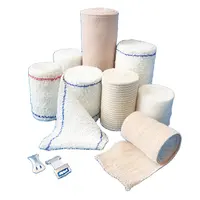 Cotton Elastic Bandage with Crepe Type for Medical Orthopedic Using
