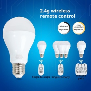 Bombillas <span class=keywords><strong>LED</strong></span> 2,4G Color de atenuación continua 6W 7W Lámpara de <span class=keywords><strong>bombilla</strong></span> Interruptor de temporizador E27 E26 <span class=keywords><strong>LED</strong></span> <span class=keywords><strong>Bombilla</strong></span> inteligente para el hogar - Product Image 3