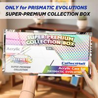 Boîte de présentation en acrylique personnalisée, étui de protection transparent pour cartes à collectionner PKMN UPC