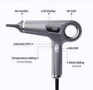 Secador de Pelo Profesional de Salón de 2000W, Secador Iónico con Motor BLDC de Alta Velocidad, Venta Caliente en TikTok - Product Image 3