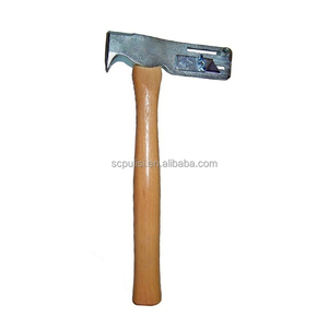 Hache de toiture magnétique professionnelle de 17 oz <span class=keywords><strong>pour</strong></span> les couvreurs et la construction, manche en fibre de verre robuste - Product Image 2