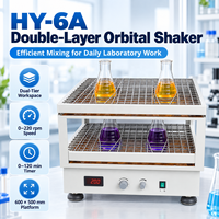 Agitateur orbital de laboratoire Cenlee HY 6A à double couche, mélangeur numérique stable pour un mélange uniforme, idéal pour la recherche, l'enseignement et le contrôle qualité