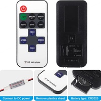 Télécommande Aipin Easy Connection pour Bande LED Colorée, 11 Touches, DC 5-24V, Garantie 1 An, Certifiée CE/FCC/ROHS