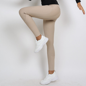 Culotte d'équitation en silicone pour femmes, <span class=keywords><strong>pantalon</strong></span> anti-boulochage pour dames, vêtements d'équitation Jodhpurs, vente en gros du fabricant - Product Image 3