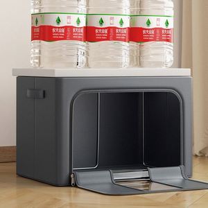 Large Capacity Foldable Sustainable Multifunctional Customizable Clothing Organizer Thickened Fabric Square Wardrobe <b>Storage</b> - Product Image 3