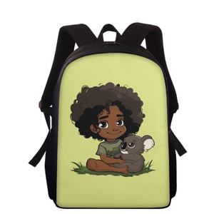 <span class=keywords><strong>Sac</strong></span> à <span class=keywords><strong>dos</strong></span> de style motif personnalisé <span class=keywords><strong>sac</strong></span> d'école <span class=keywords><strong>sac</strong></span> à <span class=keywords><strong>dos</strong></span> personnalisé imperméable à l'eau fille mignonne impression fille noire - Product Image 5