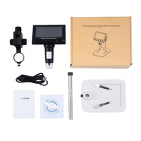 A 4.3-inch Digital Microscope for Medical Testing, Featuring a High-definition Monocular Microscope with 1000x Magnification.