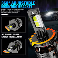 XSTORM 12V 300W 50000LM Canbus Système d'éclairage automatique H1 H4 H8 H9 H11 9005 HB3 9006 HB4 H7 Ampoules de phare LED de voiture