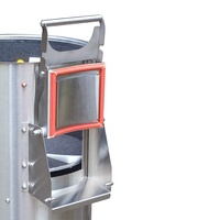 Hoge kwaliteit commerciële fruit- en groenteschilmachine, automatische elektrische machine met hoge productiviteit voor wassen en schillen