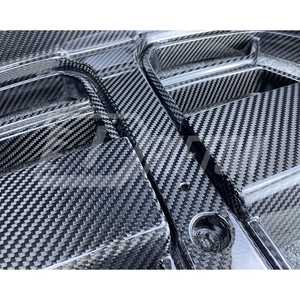 EE. UU. Parrilla delantera estilo CSL de fibra de carbono preimpregnada M3 M4 para BMW G80 G81 M3 G82 G83 M4 2020-2024 - Product Image 6