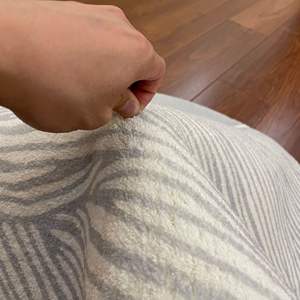 Alfombra Redonda Yala con Patrón Geométrico Abstracto a Rayas, de Fibra de Poliéster, para Sala de Estar, Dormitorio o Estudio - Product Image 3