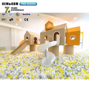 Ce chứng nhận trẻ em trong nhà Thiết bị sân chơi cho trẻ em với chủ đề rừng mềm slide và kỹ thuật an toàn cho trung tâm sử dụng - Product Image 2