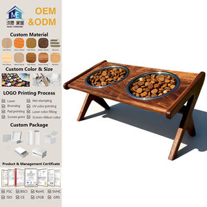 Tempat Makan Anjing Terangkat OEM, Dudukan Mangkuk Makan Hewan Peliharaan, Mangkuk Makan Anjing Terangkat - Product Image 1