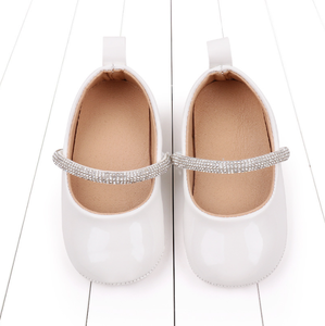 Chaussures de bébé en gros, chaussures de princesse à strass avec semelles souples, chaussures habillées - Product Image 5