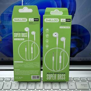 Hot Sale 3.5mm <b>Plug</b> In Ear Wired Earphone Heavy Bass Stereo Line Control HD Earbud For Mobile Phone Music And Call - Product Image 2