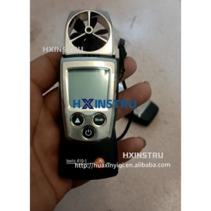 เครื่องวัดความเร็วลมแบบมือถือความแม่นยำสูง รุ่น Testo410-1 จากเยอรมนี เซ็นเซอร์วัดความเร็วลม เครื่องวัดปริมาณลม IP67 H - Product Image 1