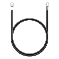 Hot Sale Hochspannung batterie M6/M8 Ring klemmen Ladekabel Schwarz Rot Kabel 16 mm2 25 mm2 50 mm2