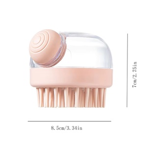 Cepillos para Mascotas, Dispensador de Masaje para Baño, Cepillo de Ducha de Silicona para Aseo de Perros, Exfoliantes Corporales para Gatos, Productos para Bañar Mascotas - Product Image 6