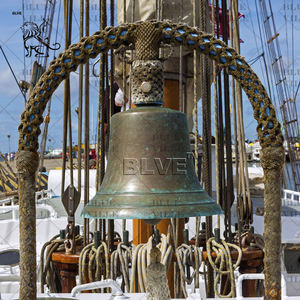 BLVE personnalisé grand extérieur en métal artisanat église utiliser laiton cloche fonte Bronze Antique église cloche peut sonner - Product Image 2