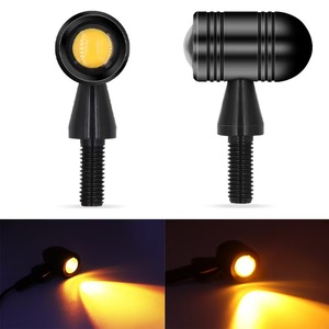 TCYATO Clignotant universel pour moto, Ambre <span class=keywords><strong>Vintage</strong></span> Mini LED Light, Clignotant - Product Image 4