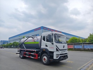 China Supply Sewage Suction Truck DFAC Suitable for LHD/RHD <b>12</b> Cubic Meters 16 Cubic Meters Sludge Treatment Manual Diesel - Product Image 2