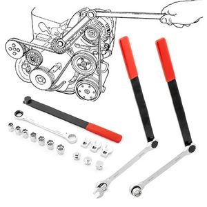 15 ، طقم مفتاح ربط بسقاطة ، قضيب تمديد ، شداد خامل قابل للتعديل ، أداة إصلاح السيارات الخاصة لتجميع التفكيك - Product Image 3