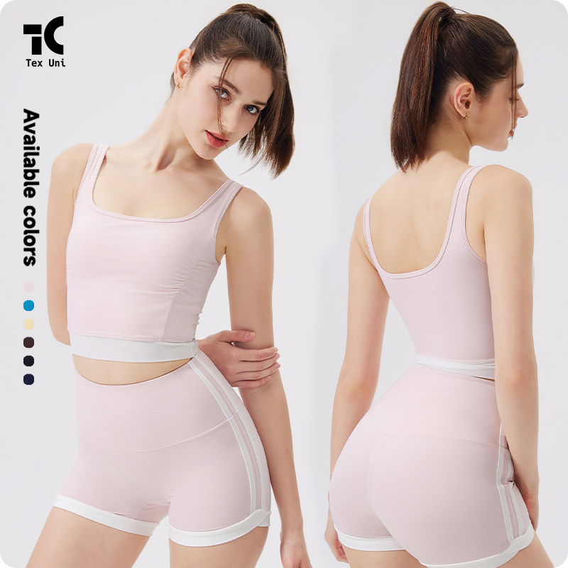 Color Block Breathable Wrinkle Mesh Panel Contrast Back Front Four-Way Stretch Skinny Fit Running Training Fitness Yoga Tank Top