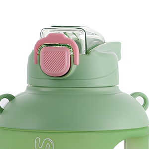 PC Straw <b>Water</b> <b>Bottle</b> Large Capacity with Carry Strap Portable Sports Use - Product Image 6